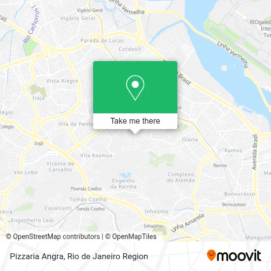 Pizzaria Angra map