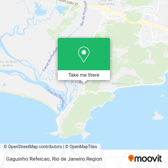 Gaguinho Refeicao map