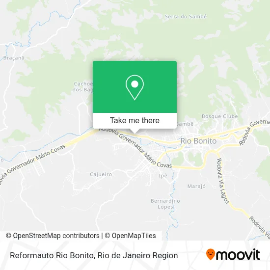 Reformauto Rio Bonito map