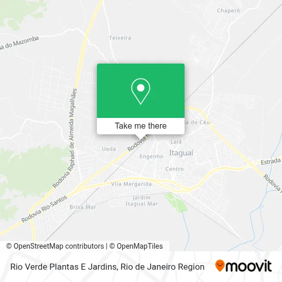 Rio Verde Plantas E Jardins map