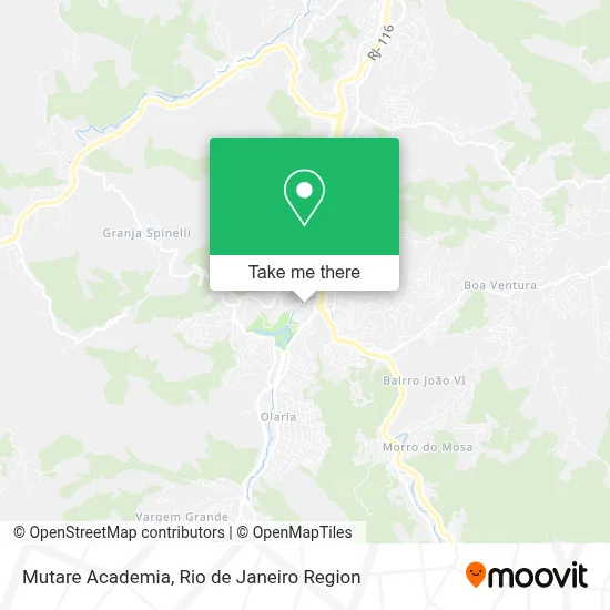 Mutare Academia map