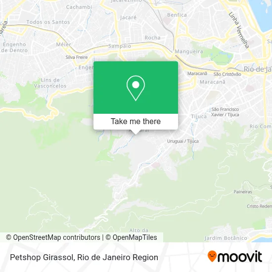 Petshop Girassol map