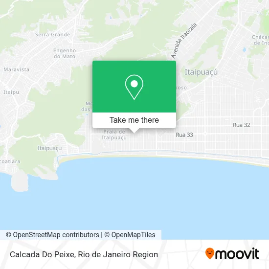 Calcada Do Peixe map