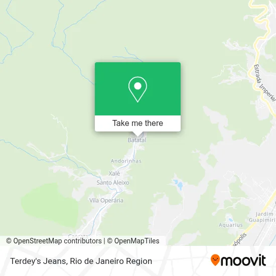 Terdey's Jeans map