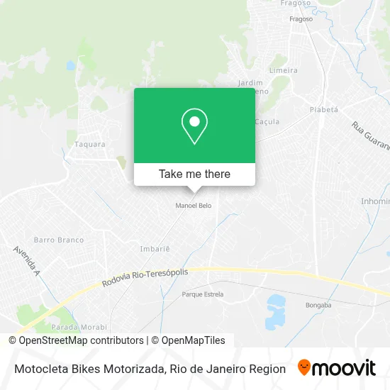 Motocleta Bikes Motorizada map