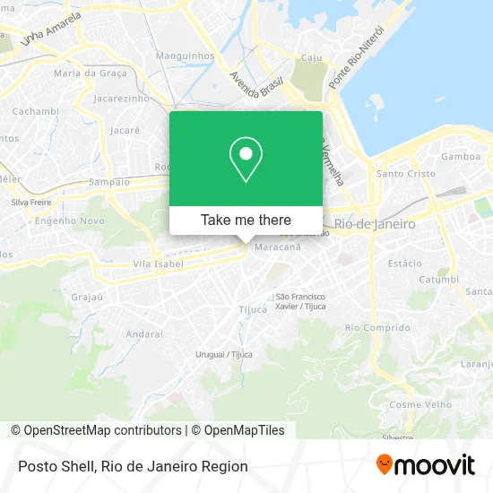 Posto Shell map