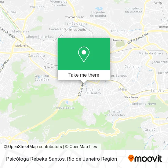 Psicóloga Rebeka Santos map