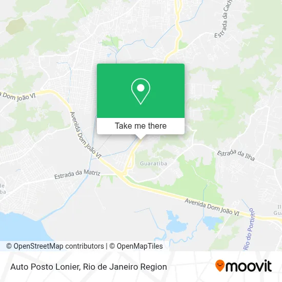 Auto Posto Lonier map
