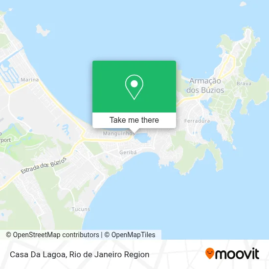 Casa Da Lagoa map