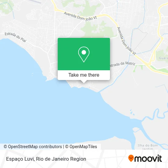 Espaço Luvi map