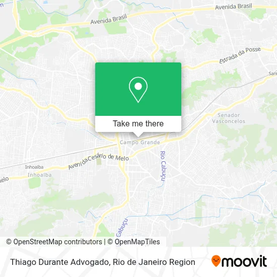 Thiago Durante Advogado map