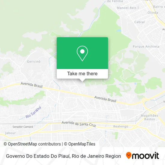 Governo Do Estado Do Piauí map