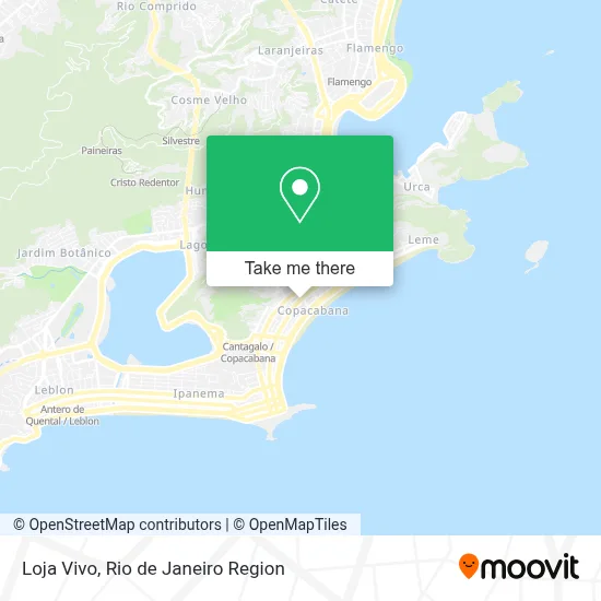 Loja Vivo map