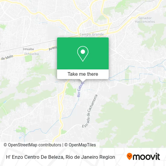 H' Enzo Centro De Beleza map