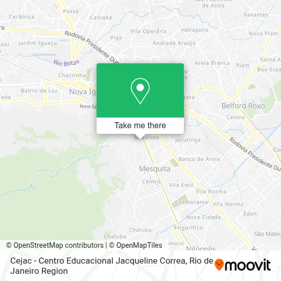 Cejac - Centro Educacional Jacqueline Correa map