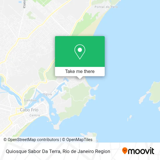 Quiosque Sabor Da Terra map