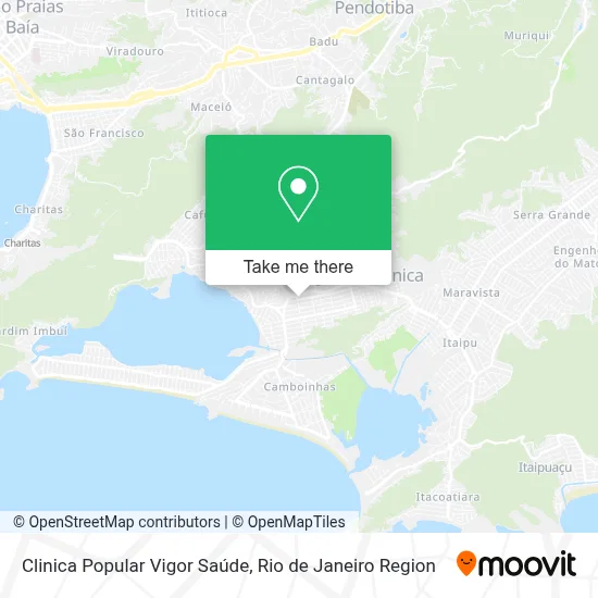 Clinica Popular Vigor Saúde map
