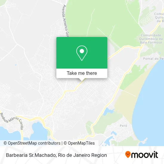 Barbearia Sr.Machado map