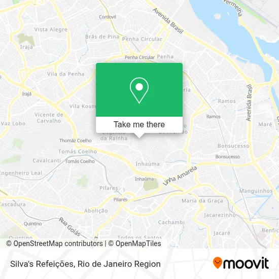 Silva's Refeições map