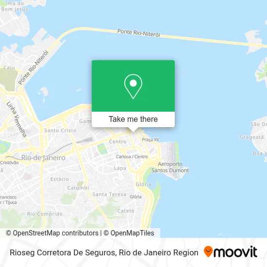 Rioseg Corretora De Seguros map