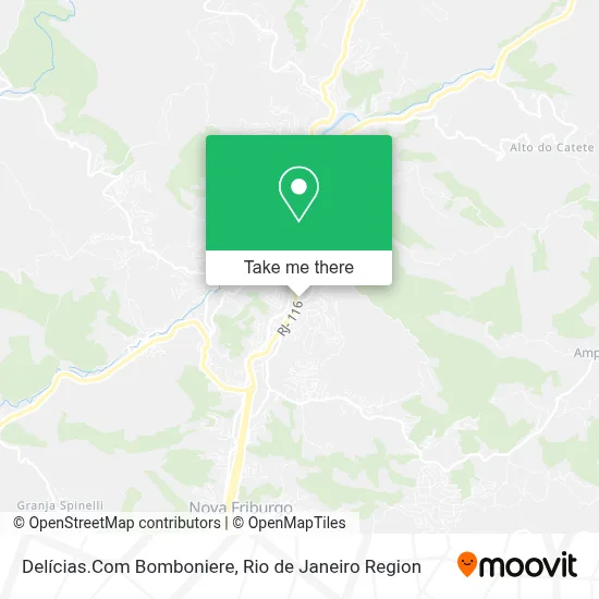 Delícias.Com Bomboniere map