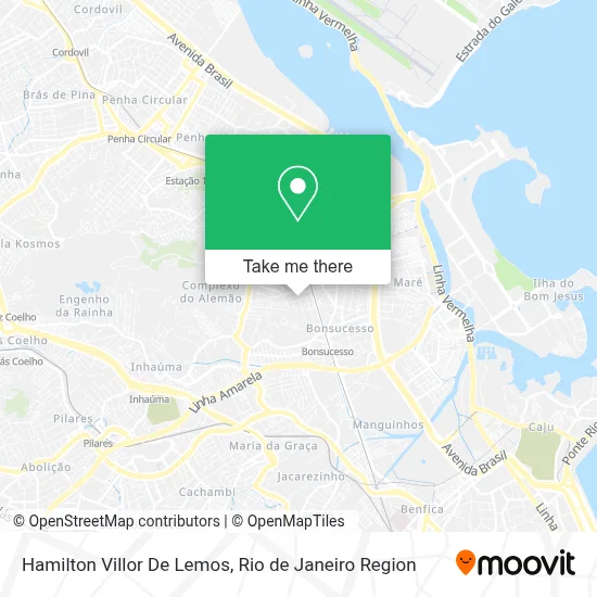 Hamilton Villor De Lemos map