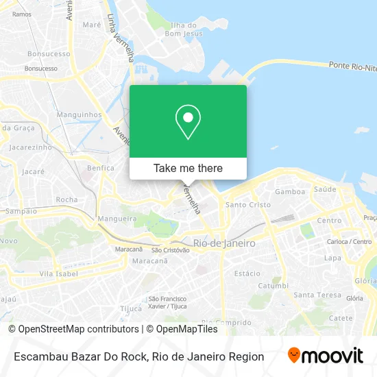 Escambau Bazar Do Rock map