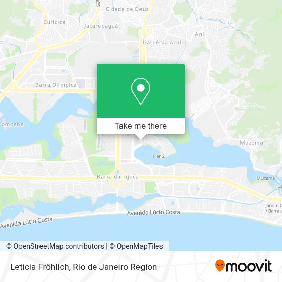 Letícia Fröhlich map