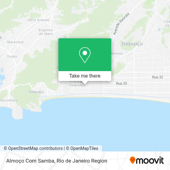 Almoço Com Samba map
