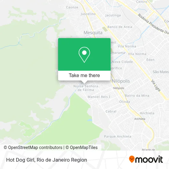 Hot Dog Girl map