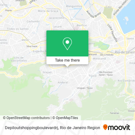 Depiloutshoppingboulevardrj map