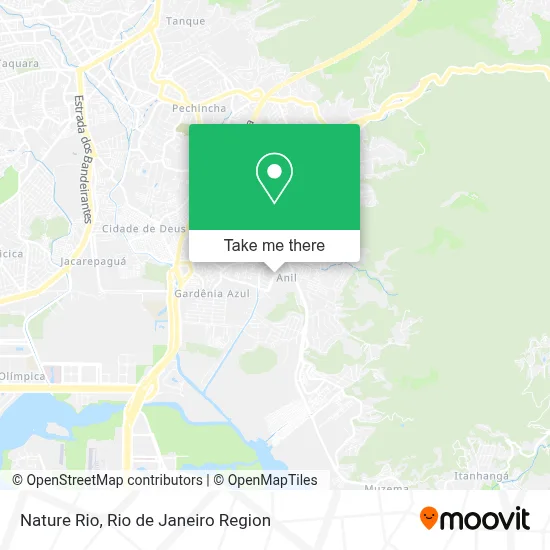 Nature Rio map