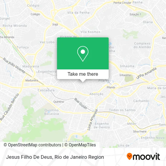 Jesus Filho De Deus map