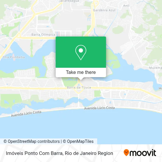 Imóveis Ponto Com Barra map