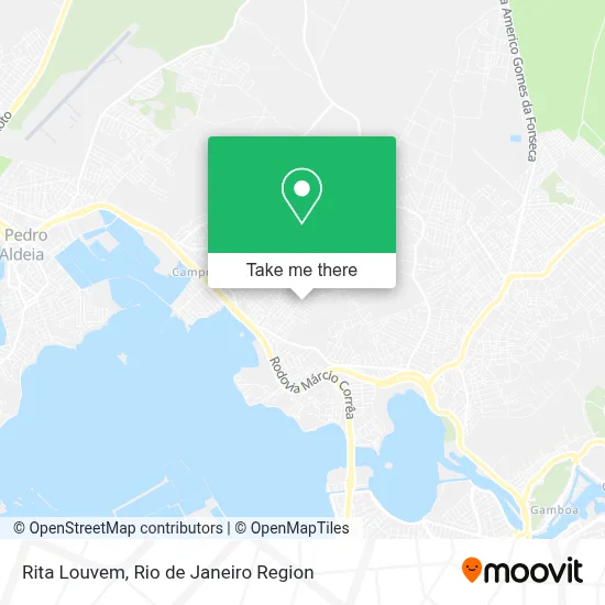 Rita Louvem map