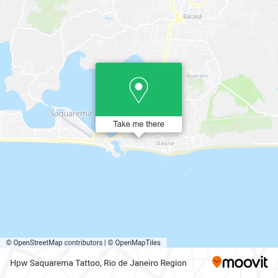 Hpw Saquarema Tattoo map