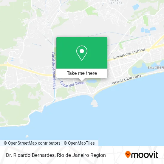 Dr. Ricardo Bernardes map
