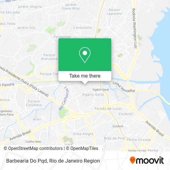 Barbearia Do Pqd map