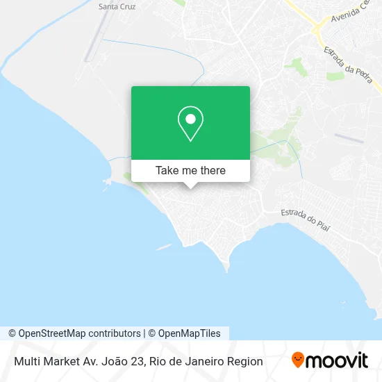 Multi Market Av. João 23 map