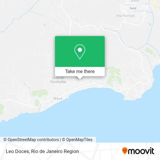Leo Doces map