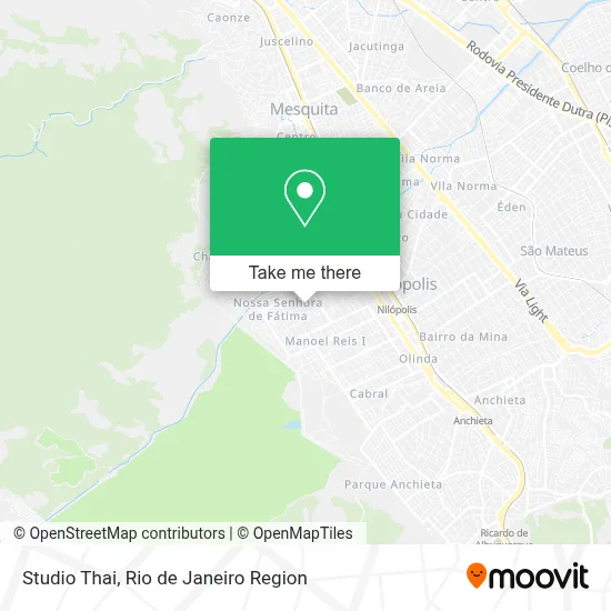 Studio Thai map
