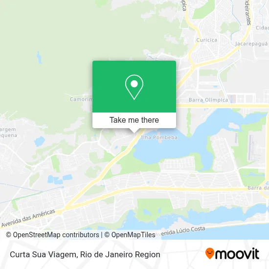 Curta Sua Viagem map
