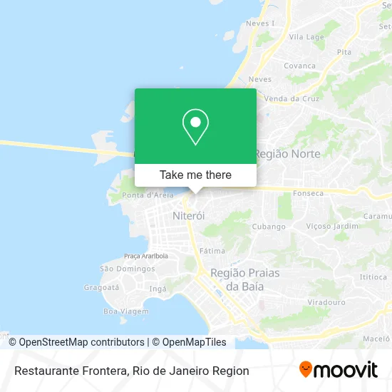 Restaurante Frontera map