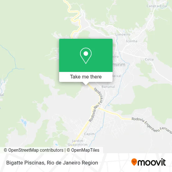 Bigatte Piscinas map