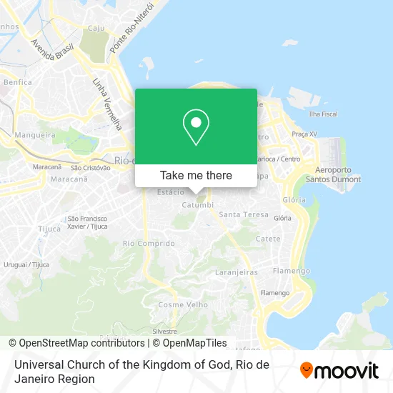 Igreja Universal Do Reino De Deus map