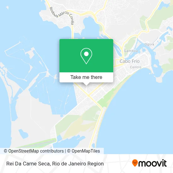 Rei Da Carne Seca map