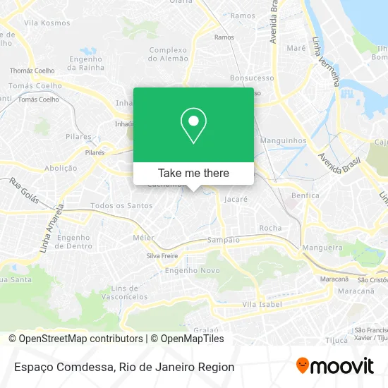 Espaço Comdessa map