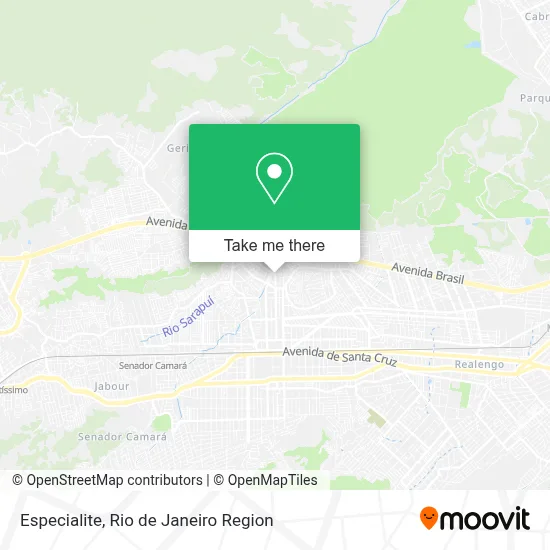 Especialite map