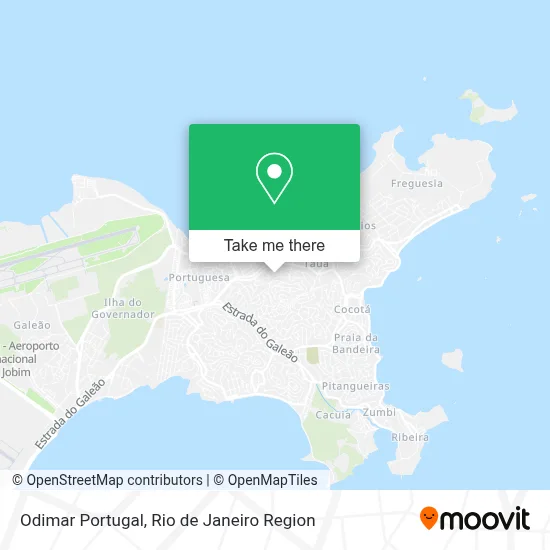 Odimar Portugal map