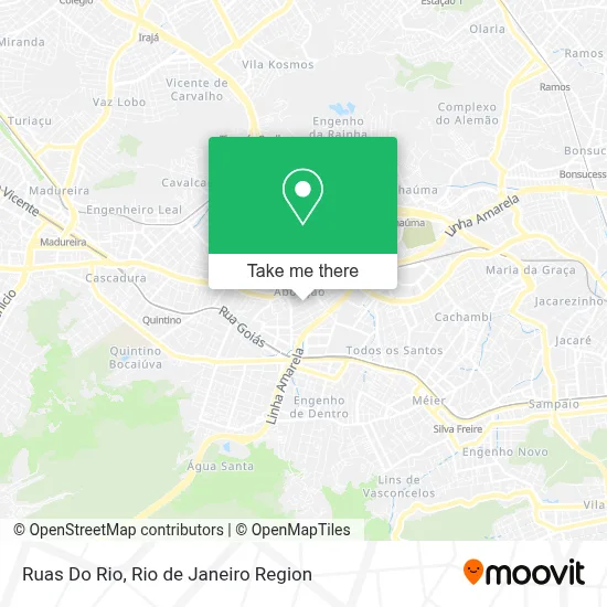 Ruas Do Rio map